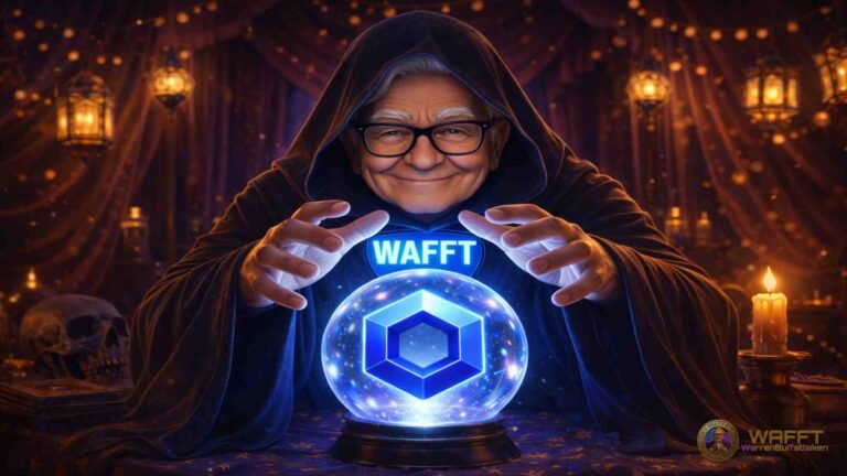 Chainlink oracle providing real-world data to smart contracts.