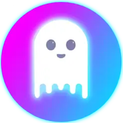 Aave ghost logo representing the identity of the AAVE token.