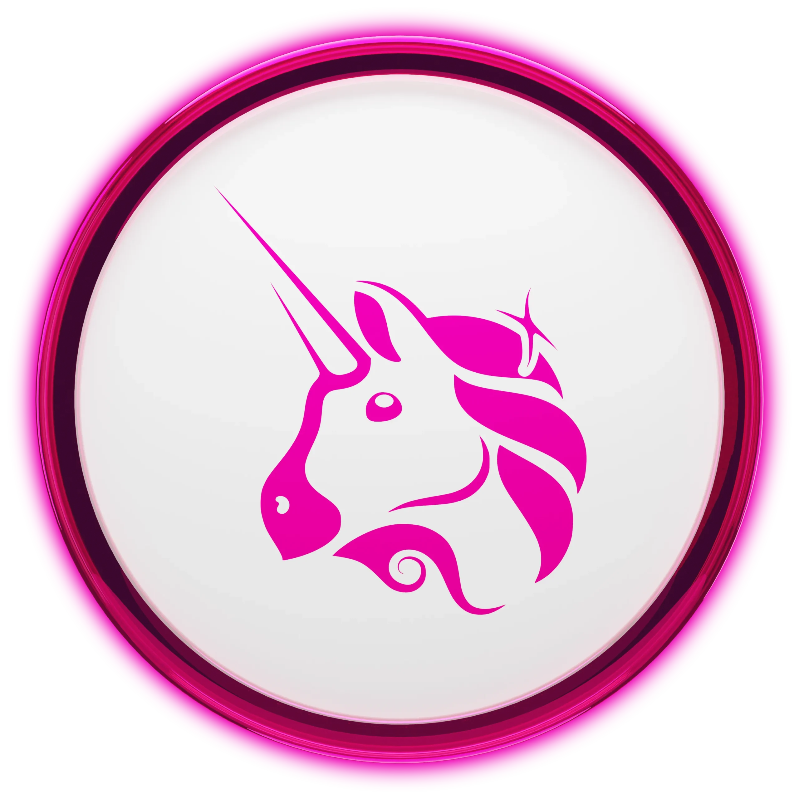 UNI token icon representing real decentralization in the Uniswap protocol.